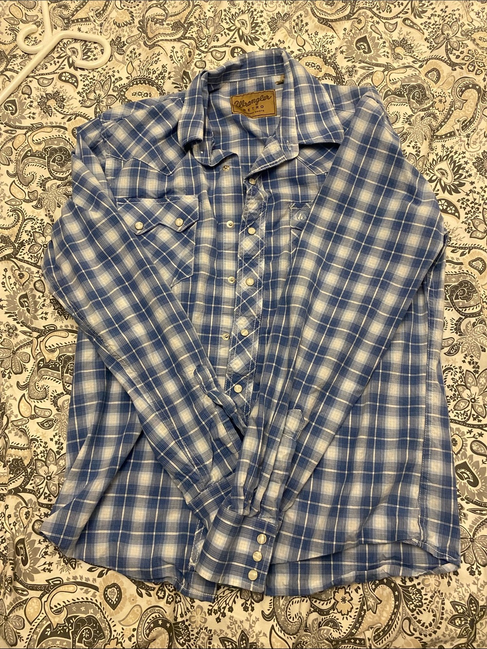 Men’s wrangler button down
